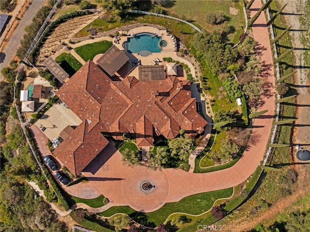 aerial view