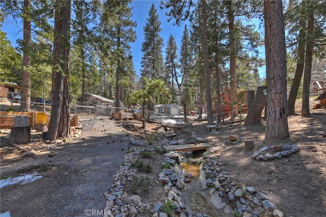 2424 Spruce Dr, Running Springs, CA 92382 - view of yard