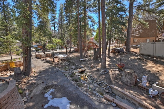 2424 Spruce Dr, Running Springs, CA 92382 - view of yard
