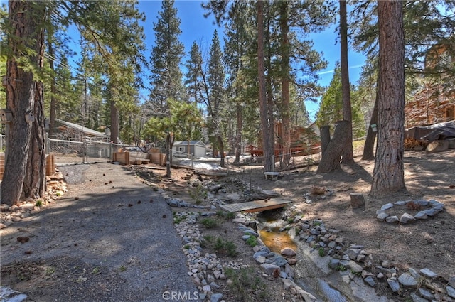 2424 Spruce Dr, Running Springs, CA 92382 - view of yard