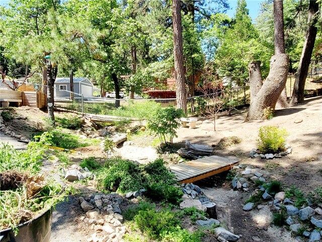 2424 Spruce Dr, Running Springs, CA 92382 - view of yard
