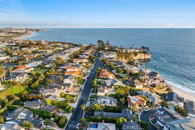 66 S La Senda Dr, Laguna Beach, CA 92651 - birds eye view of property with a residential view and a water view