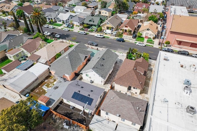 bird's eye view featuring a residential view