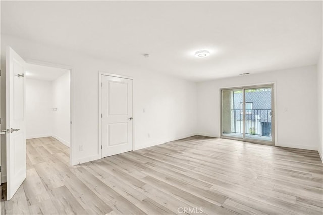 914 Fairview Ave Unit 15, Arcadia, CA 91007 - spare room with light wood-type flooring and baseboards