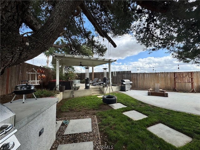 40451 Rome Beauty Way, Cherry Valley, CA 92223 - view of yard with a patio