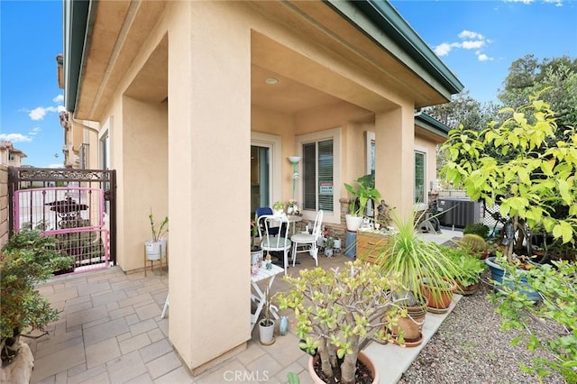 5402 Peck Rd, El Monte, CA 91732 - view of patio with a gate
