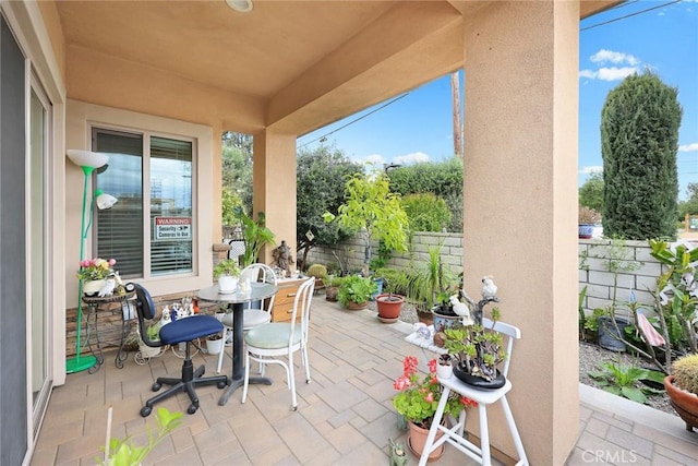 5402 Peck Rd, El Monte, CA 91732 - fenced backyard with a patio area and outdoor dining area