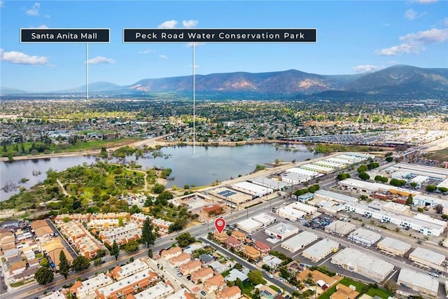 5402 Peck Rd, El Monte, CA 91732 - aerial view of a water and mountain view