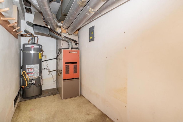 557 Canyon Dr, Solana Beach, CA 92075 - utilities with strapped water heater