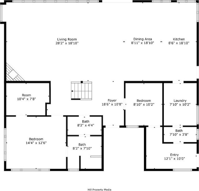 12352 Centerville Rd, Chico, CA 95928 - floor plan / room layout