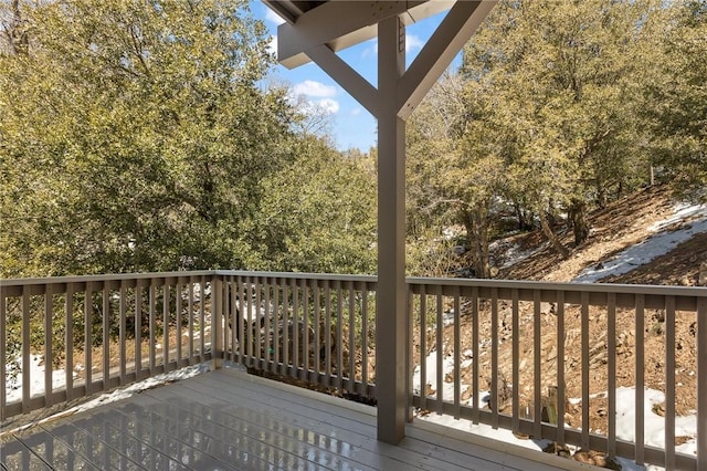 27596 N Bay Rd, Lake Arrowhead, CA 92352 - view of deck