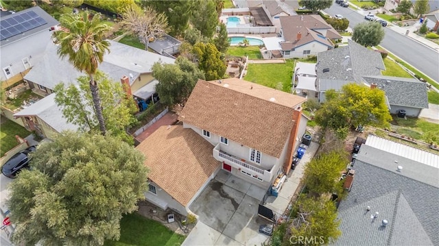 28414 Winterdale Dr, Canyon Country, CA 91387 - drone / aerial view with a residential view