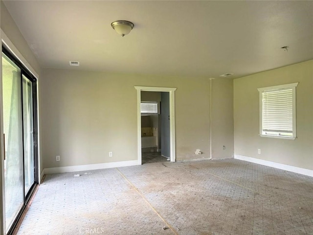 47409 Thunderhill Ln, Squaw Valley, CA 93675 - unfurnished bedroom with multiple windows and ensuite bath