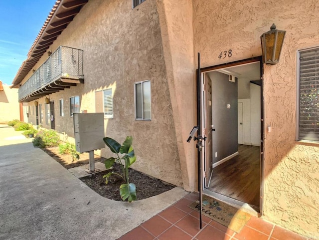 438 S Anza St, El Cajon, CA 92020 - view of exterior entry with stucco siding