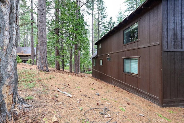 view of side of property