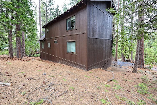 view of side of property
