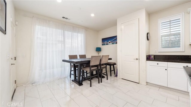 16763 Stags Leap Ln, Fontana, CA 92336 - dining space featuring plenty of natural light and recessed lighting