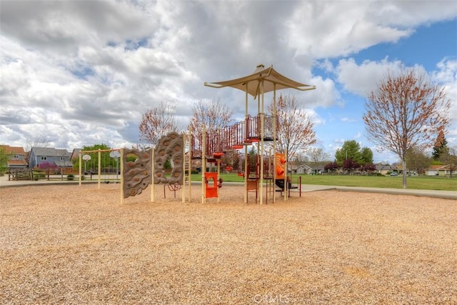 view of community playground