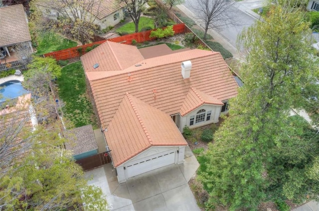 aerial view