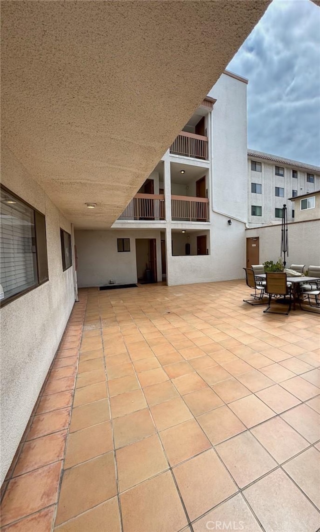 view of patio / terrace featuring outdoor dining space