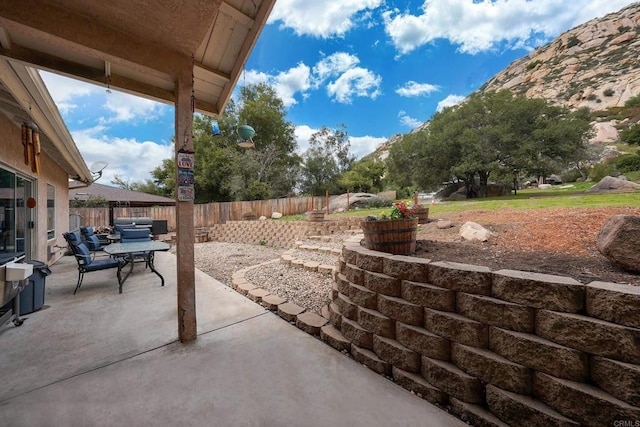 25318 Kerri Ln, Ramona, CA 92065 - view of patio featuring a fenced backyard