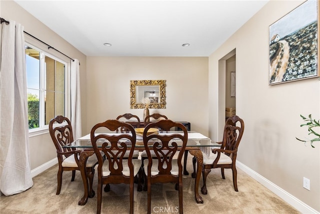 34595 Collier Falls Ct, Temecula, CA 92592 - dining area featuring light colored carpet and recessed lighting