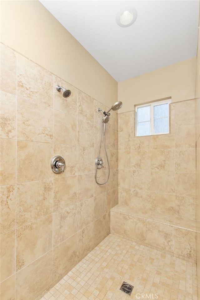 34595 Collier Falls Ct, Temecula, CA 92592 - bathroom featuring a tile shower