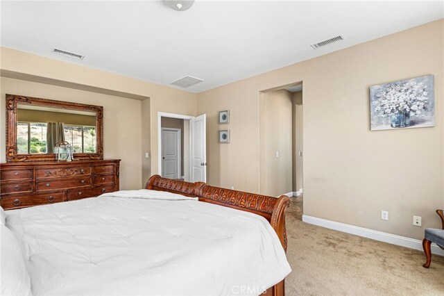 34595 Collier Falls Ct, Temecula, CA 92592 - bedroom featuring light carpet and baseboards