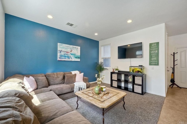 1140 Parkview Dr, Oceanside, CA 92057 - living area featuring recessed lighting and baseboards