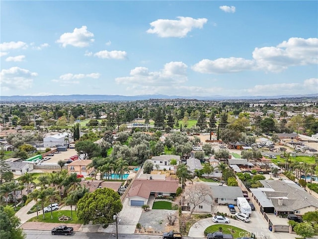 drone / aerial view featuring a residential view