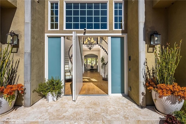 2107 Lemon Heights Dr, Santa Ana, CA 92705 - view of exterior entry with stucco siding