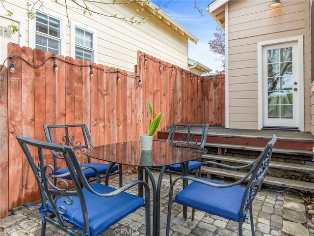 2155 Florence Ave, San Luis Obispo, CA 93401 - view of patio / terrace featuring outdoor dining space