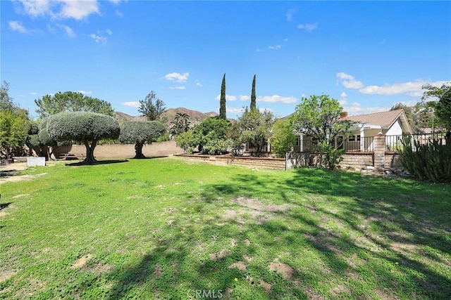 13771 De Garmo Ave, Rancho Cascades, CA 91342 - view of yard