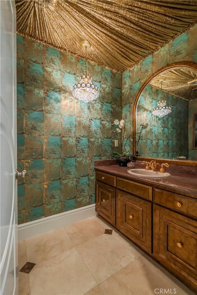 8113 Newcastle Dr, Whittier, CA 90605 - bathroom with vanity