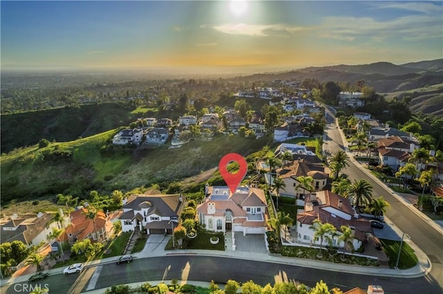 8113 Newcastle Dr, Whittier, CA 90605 - birds eye view of property featuring a residential view