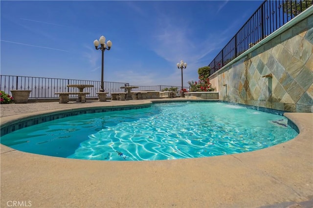 8113 Newcastle Dr, Whittier, CA 90605 - view of swimming pool featuring a fenced in pool