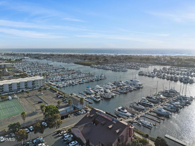 2538 Bolker Dr, Port Hueneme, CA 93041 - aerial view of numerous boat docks and a large body of water