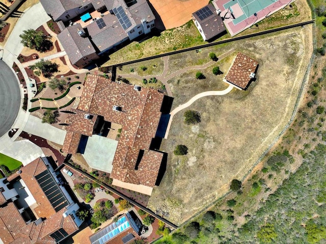 aerial view