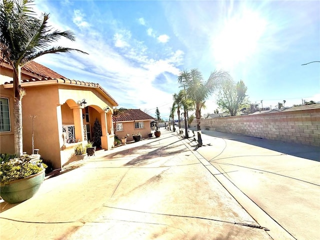 view of street