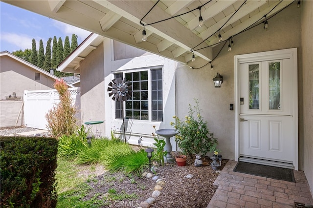 28861 Aloma Ave, Laguna Niguel, CA 92677 - property entrance featuring fence and stucco siding
