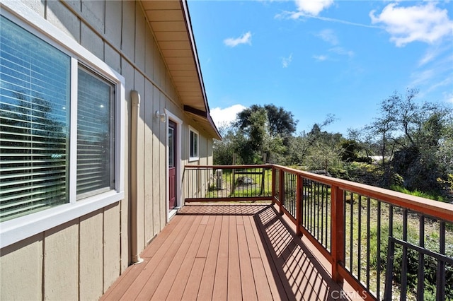 view of deck
