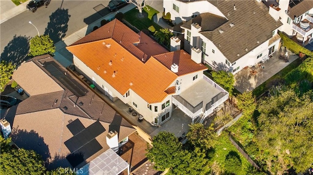 drone / aerial view
