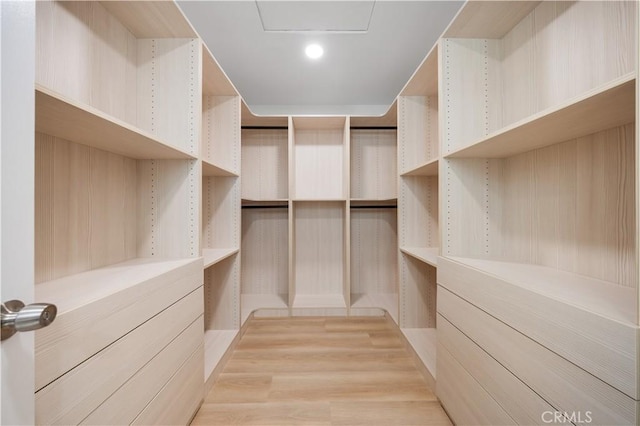 24812 Elena Dr, Laguna Hills, CA 92653 - spacious closet with light wood finished floors