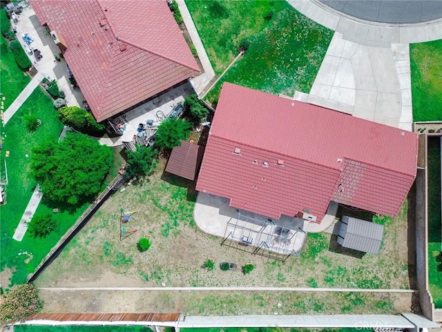 drone / aerial view