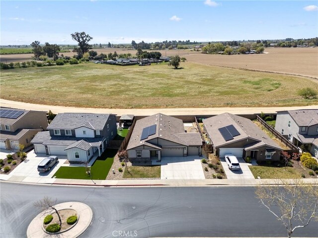 bird's eye view featuring a residential view