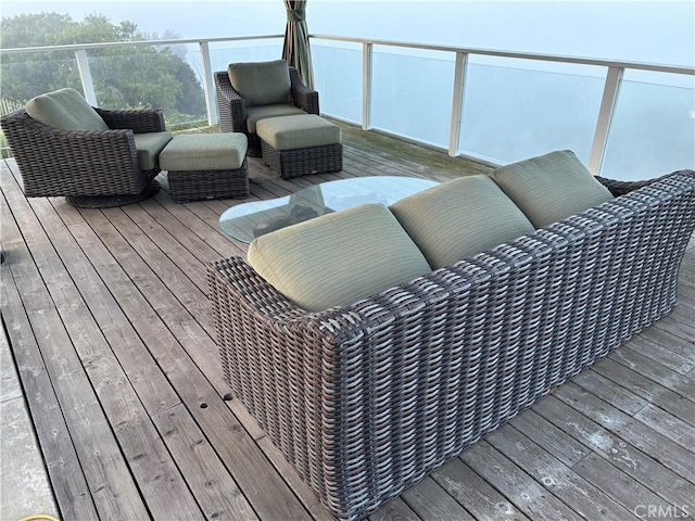 view of deck