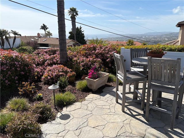 view of patio / terrace with outdoor dining space