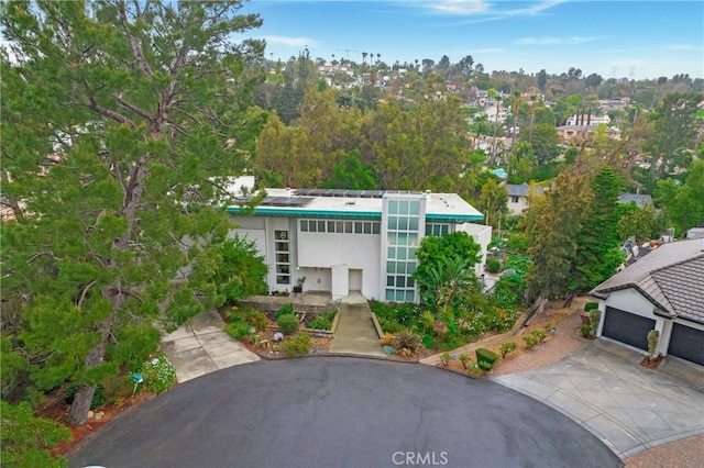 drone / aerial view