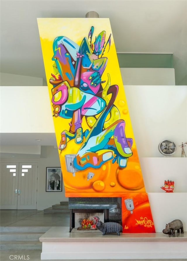 view of room details