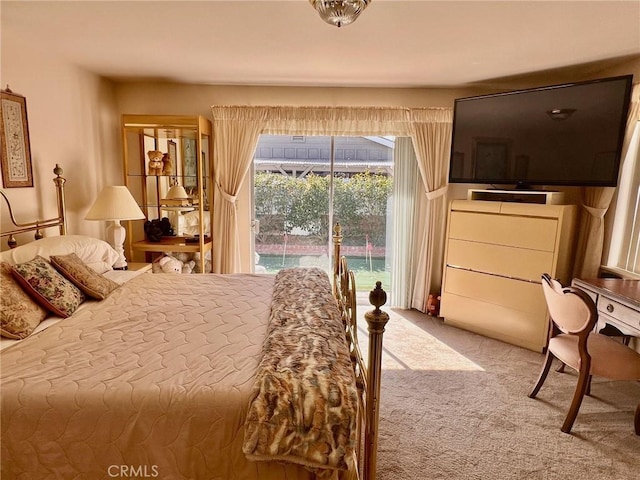 2117 Glenn St, Los Osos, CA 93402 - bedroom with carpet and access to exterior
